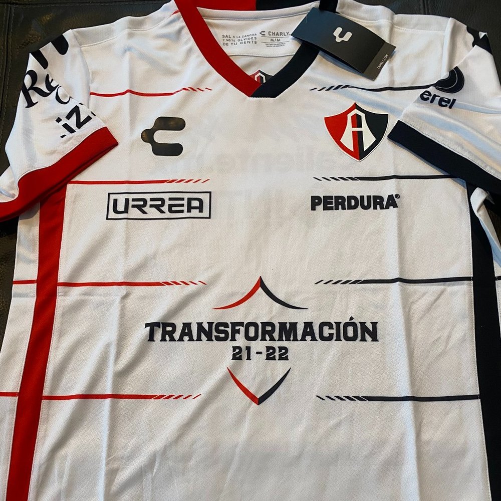 Liga MEXICO ATLAS FC Men's JERSEY Sz M,L, or XL New with tags by Charly